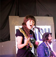 Courtney Barnett performing